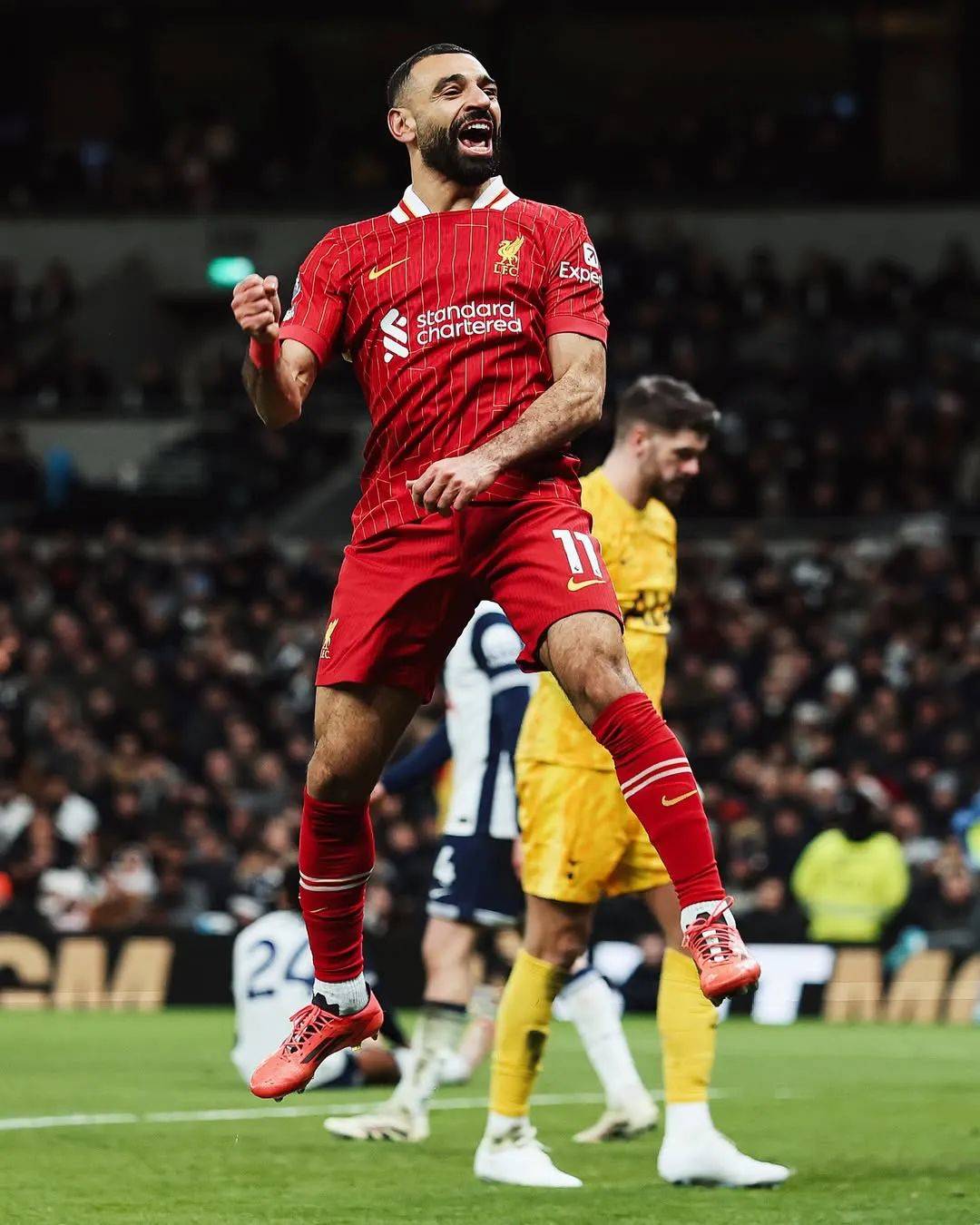 萨拉赫英超历史射手榜排第五打进186球  第2张