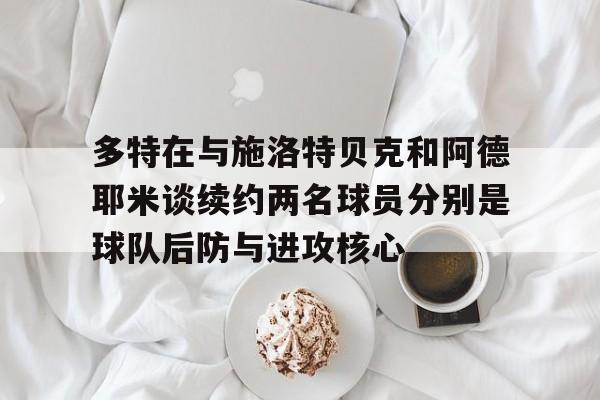 多特在与施洛特贝克和阿德耶米谈续约两名球员分别是球队后防与进攻核心的简单介绍  第1张